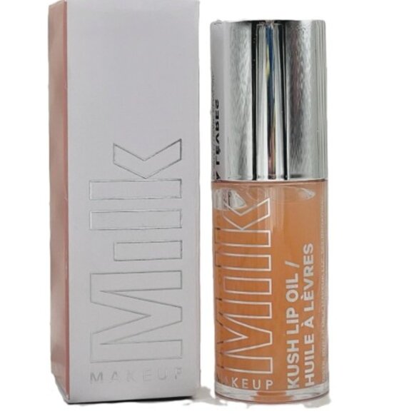 MILK MAKEUP Kush Lip Oil ~Cookie Dough (Sheer Rosey Beige/Vanilla) 5.5mL NIB - Picture 2 of 13